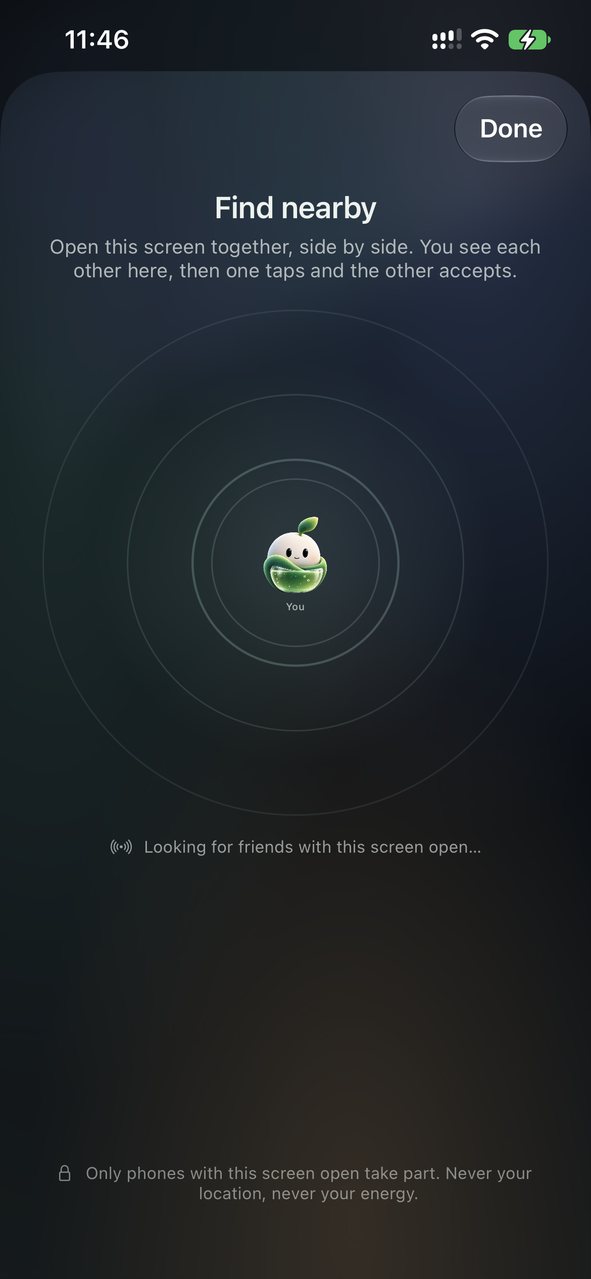 Friends screen